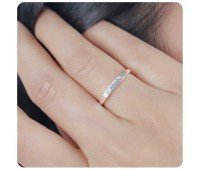 Chic Style Silver Ring NSR-4134